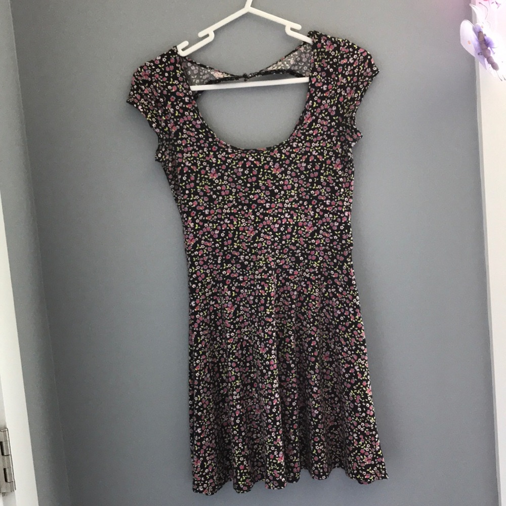 Floral skater dress